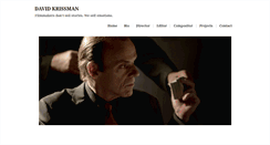 Desktop Screenshot of davidkrissman.com